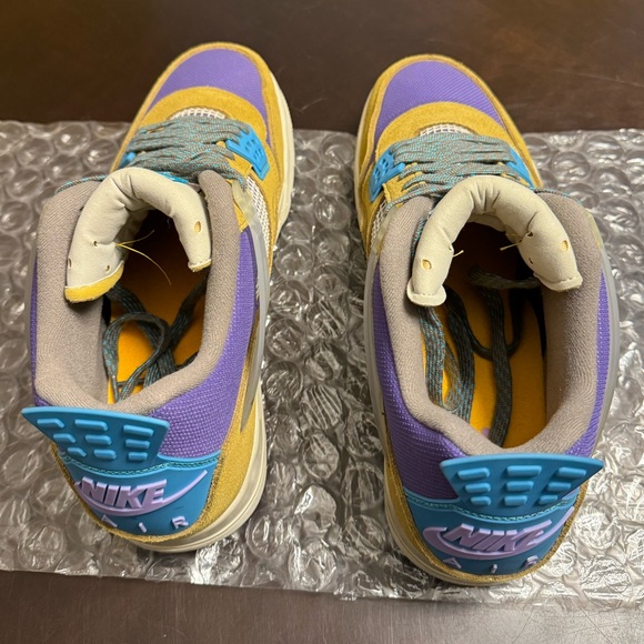 Nike Air Jordan 4 Retro x Union Desert Moss Sneaker Shoes Size US 13 - Picture 13 of 14